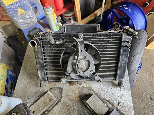 radiador agua yamaha fz6