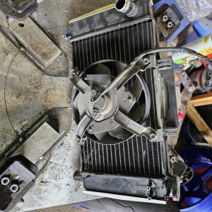 radiador agua yamaha fz6