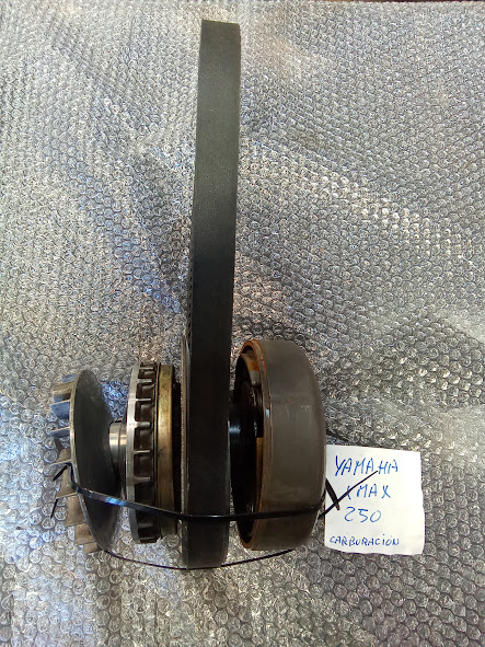 kit completo embrague variador correa yamaha xmax 250