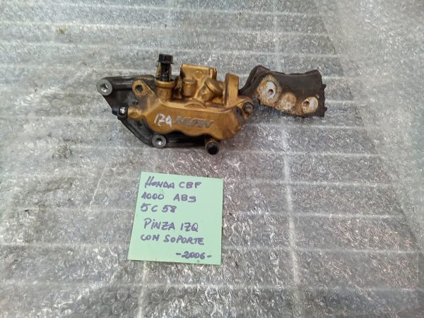 Pinza de freno delantera izquierda honda cbf 1000 abs sc58