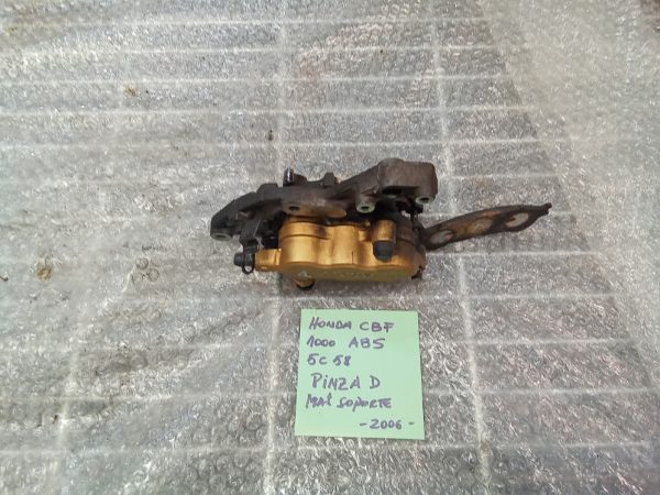Pinza de freno delantera derecha honda cbf 1000 abs sc58 - Imagen 3