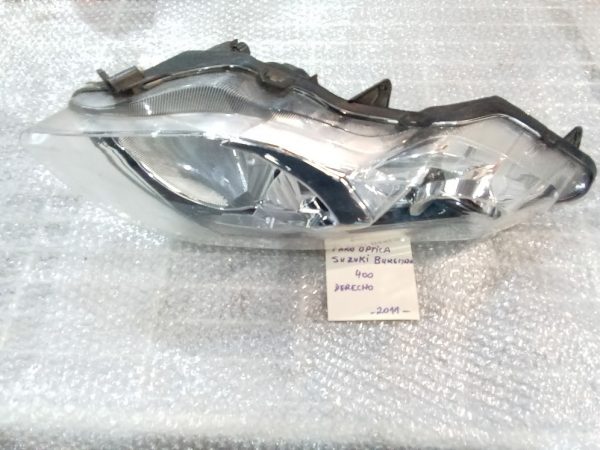 Faro Optica Suzuki Burgman 400 derecho
