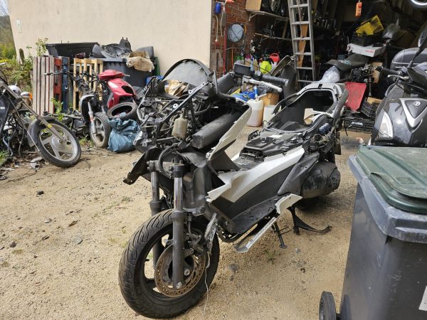 motor honda swt 400 silverwing