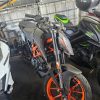 4 ktm duke 125 siniestrada