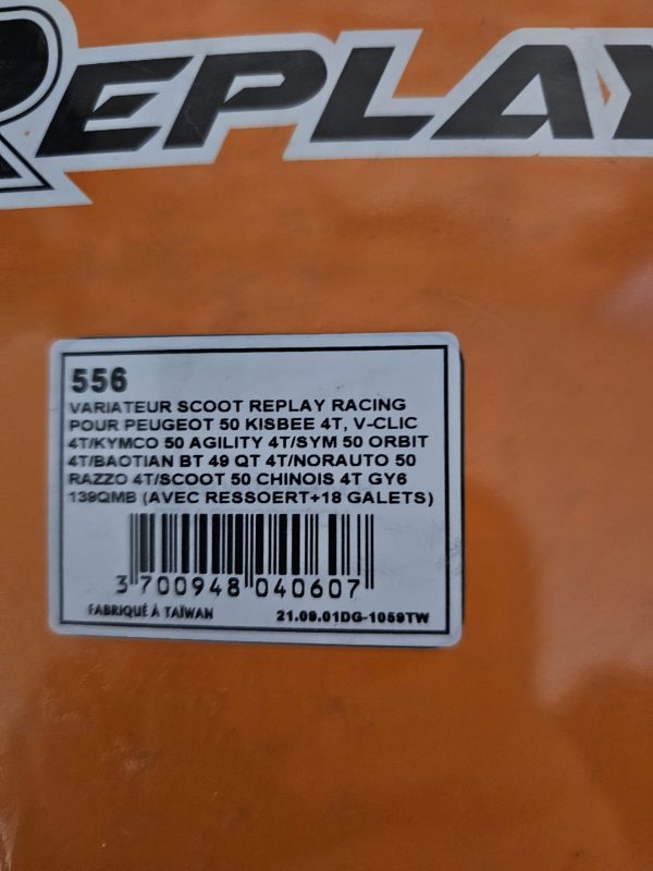 VARIADOR PEUGEOT KISBEE 50 4 TIEMPOS