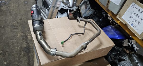 Linia completa escape ktm duke 125 akrapovic