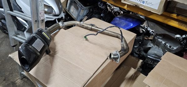 Linia completa escape ktm duke 125 akrapovic