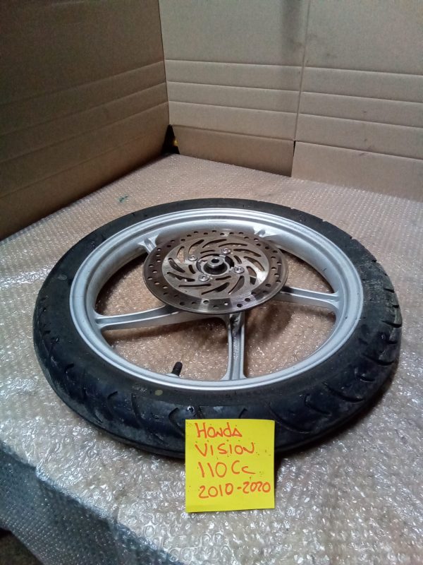 Llanta delantera honda vision 110