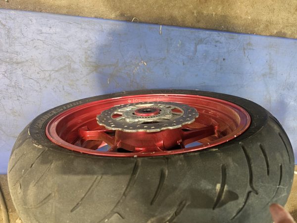 Llanta trasera kawasaki z900