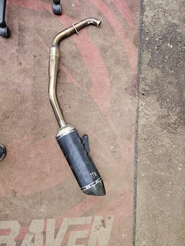 Linia escape akrapovic yamaha mt125