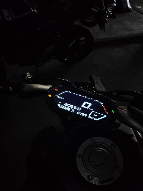 yamaha mt07 siniestrada
