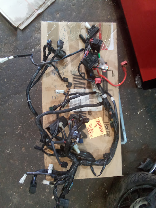 cableado electrico yamaha tracer7