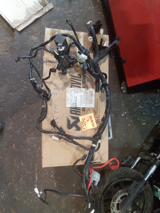 cableado electrico yamaha tracer7