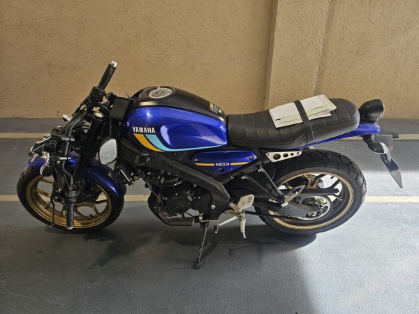 Yamaha xsr 125 siniestrada