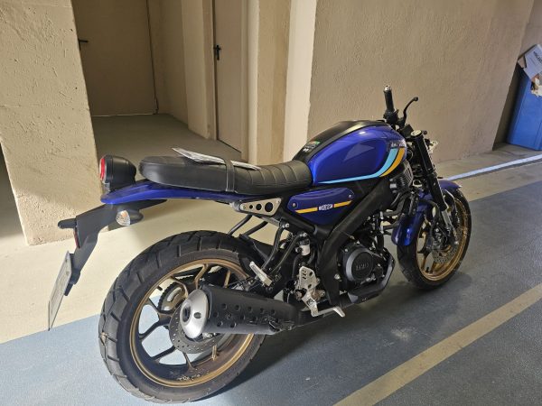 Yamaha xsr 125 siniestrada