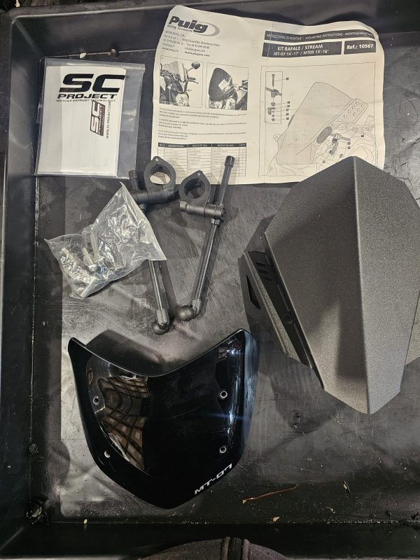 Pantalla rafale puig yamaha mt07