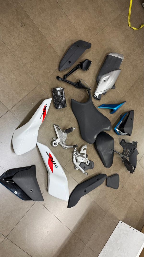 CF MOTO NK 450 SINIESTRADA