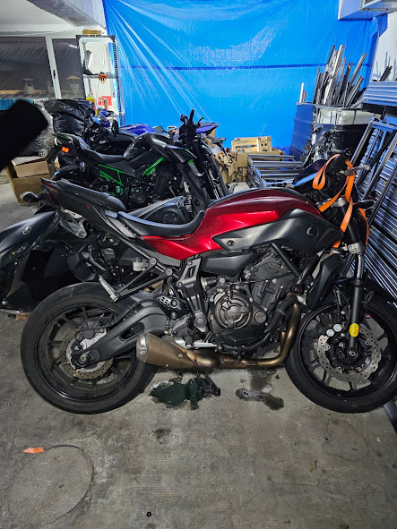 MOTOR YAMAHA MT07