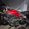 Yamaha mt07 siniestrada