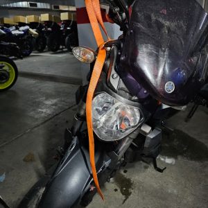 Yamaha mt07 siniestrada