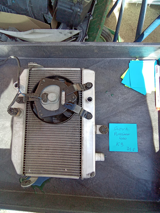 RADIADOR SUZUKI BURGMAN 400