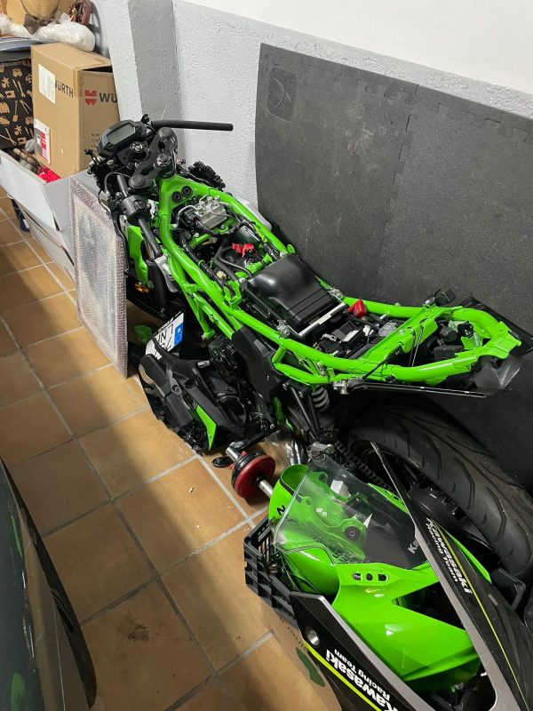 kawasaki ninja 125 siniestrada