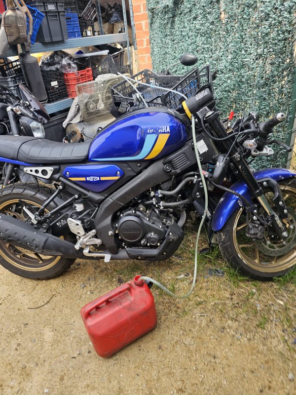 Motor yamaha xsr 125
