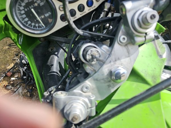 clausor llave tapon piña arranque zx6r ninja 96