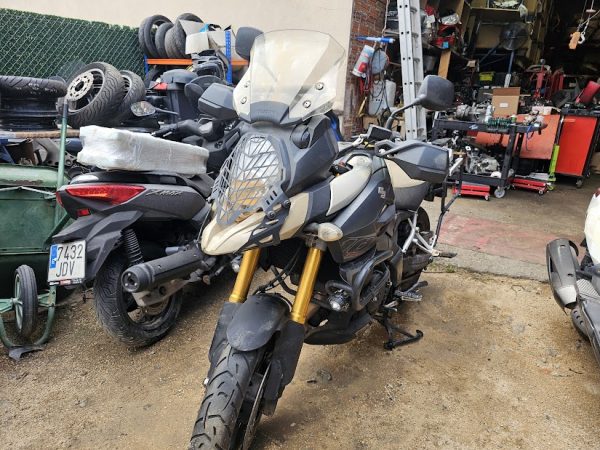 Suzuki vstrom 1000 inundada