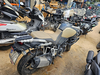 Suzuki vstrom 1000 inundada