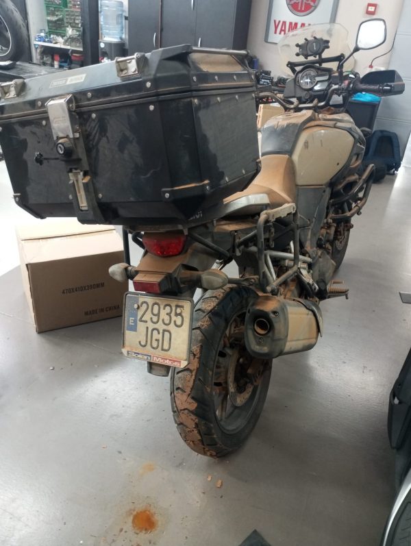 Suzuki vstrom 1000 inundada