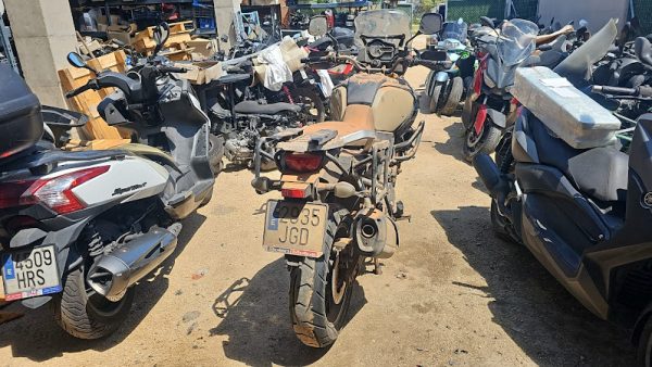 Suzuki vstrom 1000 inundada