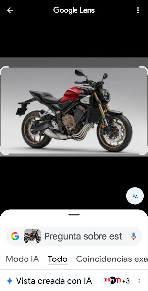 CHASIS DOCUMENTADO HONDA CB650R